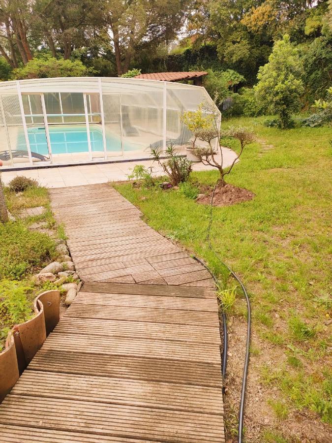 Mas Vallcrosa Studio Calme Et Confortable Avec Piscine Camélas Kültér fotó